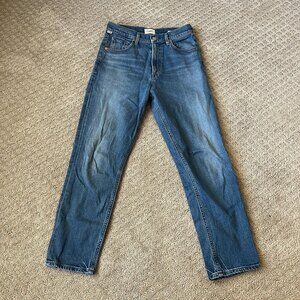 Citizen's of Humanity Marlee Relaxed Tapered Jean Medium Wash High Rise Size 24
